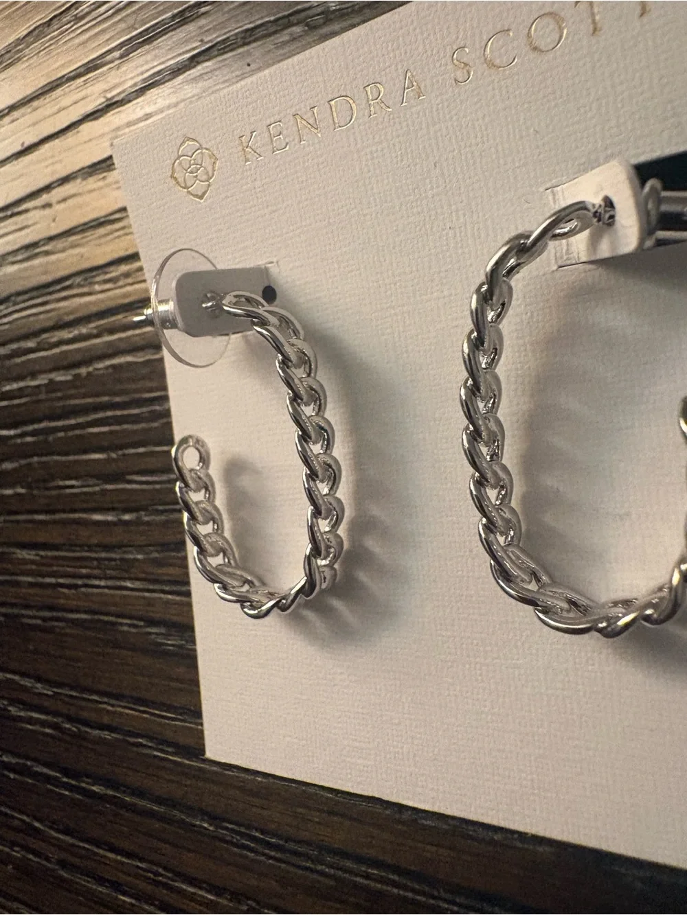 NEW Kendra Scott Silver Earrings